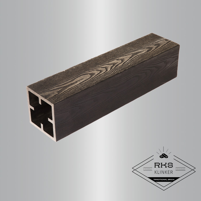ᐉ Столб SEQUOIA Evolution 3D WOOD 120x120x3000мм BLACK в Краснодаре